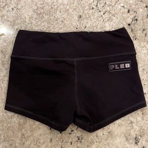 Black FLEO Original Shorts, XS